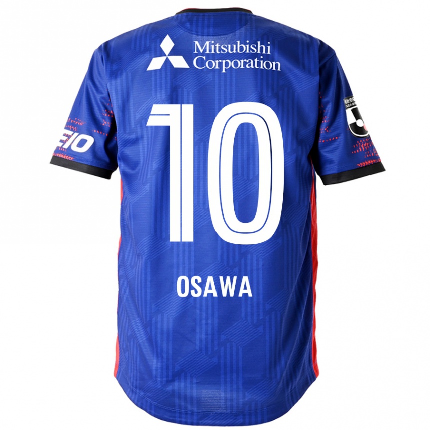 נשים כדורגל Shuzo Osawa #10 לבן שחור ג'רזי ביתית 2025/26