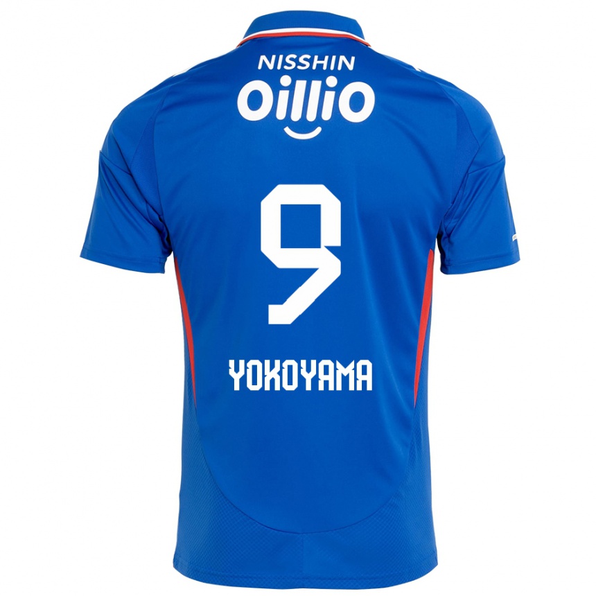 נשים כדורגל Shunsuke Yokoyama #9 כחול מלכותי לבן ג'רזי ביתית 2025/26