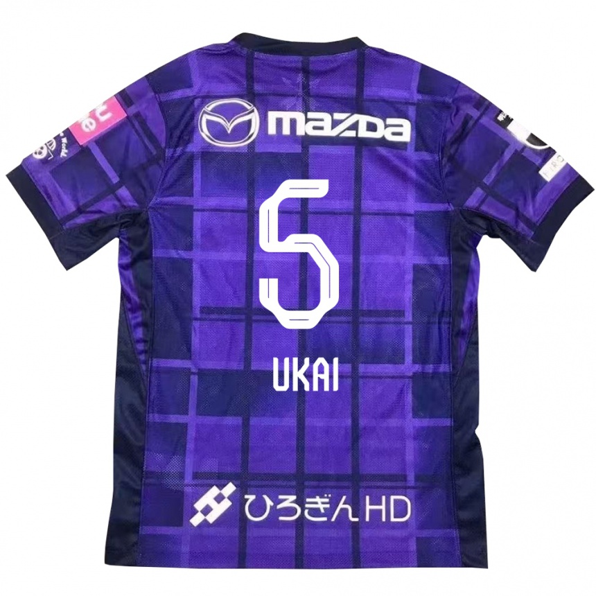 נשים כדורגל Hiroto Ukai #5 לבן כתום ג'רזי ביתית 2025/26