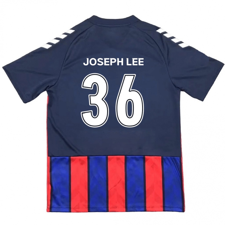 נשים כדורגל Joseph Lee #36 לבן פנינה אדום ג'רזי ביתית 2025/26