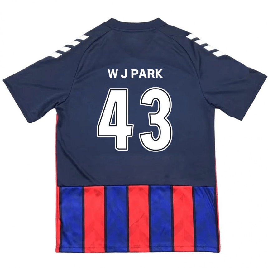 נשים כדורגל Jin-Woo Park #43 לבן פנינה אדום ג'רזי ביתית 2025/26