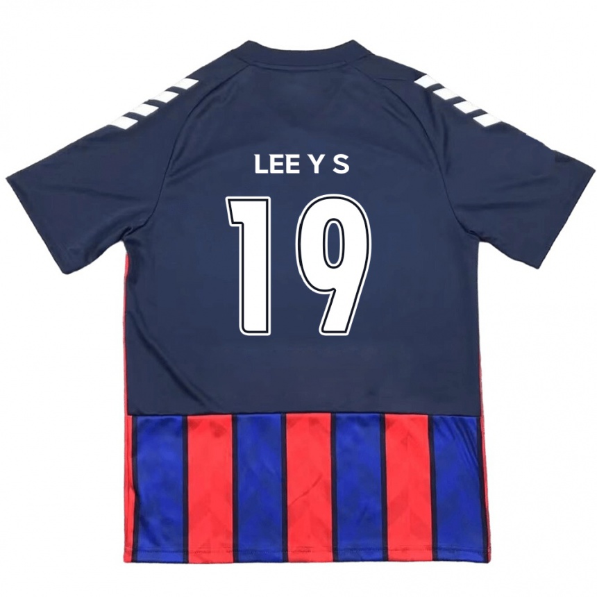 נשים כדורגל Lee Young-Seo #19 לבן פנינה אדום ג'רזי ביתית 2025/26
