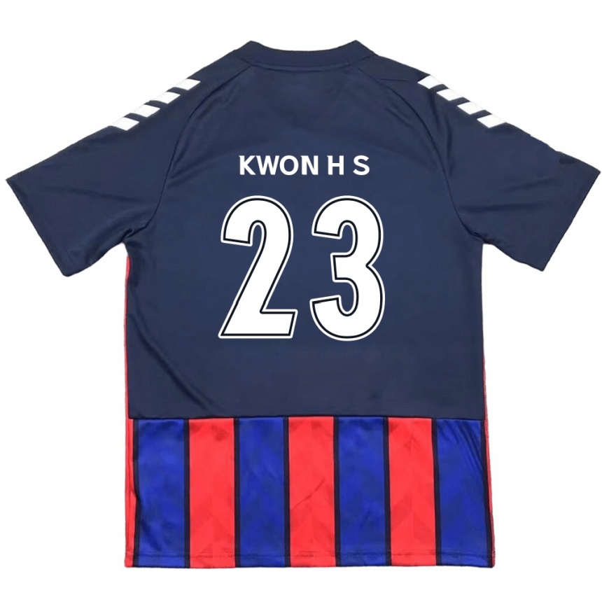 נשים כדורגל Kwon Hui-Seon #23 לבן פנינה אדום ג'רזי ביתית 2025/26
