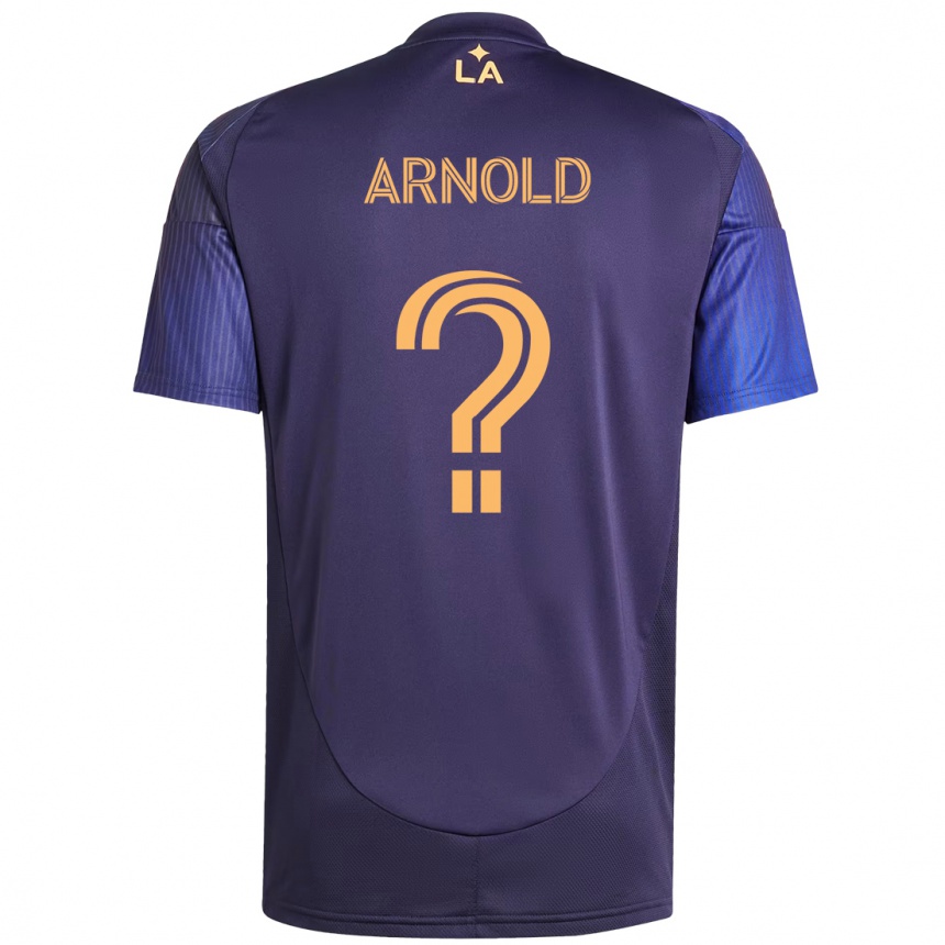נשים כדורגל Gabriel Arnold #0 לבן צהוב הרחק ג'רזי 2025/26
