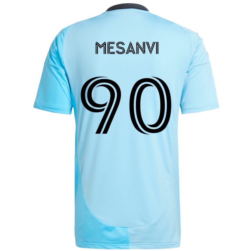 נשים כדורגל לויק מסאנווי #90 שחור כחול הרחק ג'רזי 2025/26