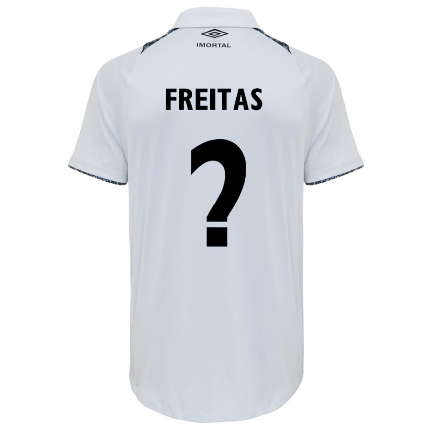 נשים כדורגל Riquelme Freitas #0 כחול שחור לבן הרחק ג'רזי 2025/26