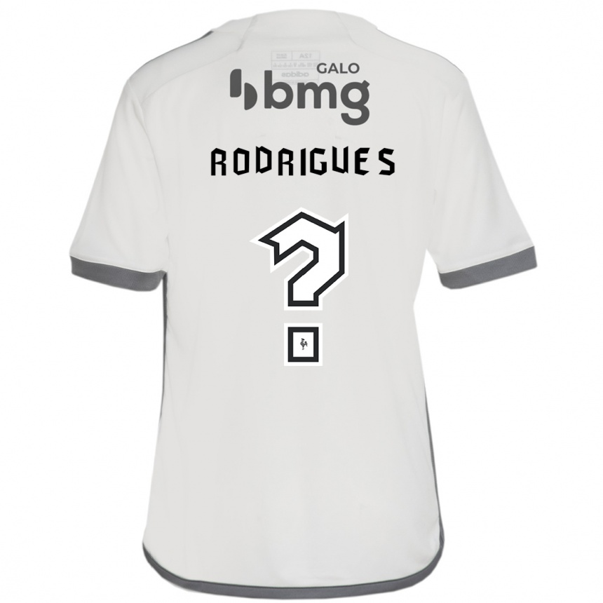 נשים כדורגל Vinicius Rodrigues #0 לבן שחור הרחק ג'רזי 2025/26