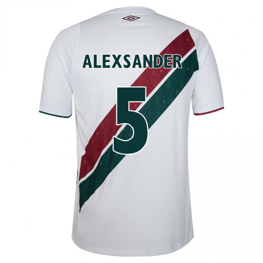 נשים כדורגל Alexsander #5 ירוק חום-ערמוני לבן הרחק ג'רזי 2025/26