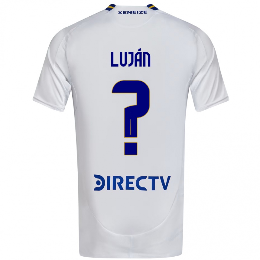 נשים כדורגל Ramiro Luján #0 כחול מלכותי צהוב הרחק ג'רזי 2025/26