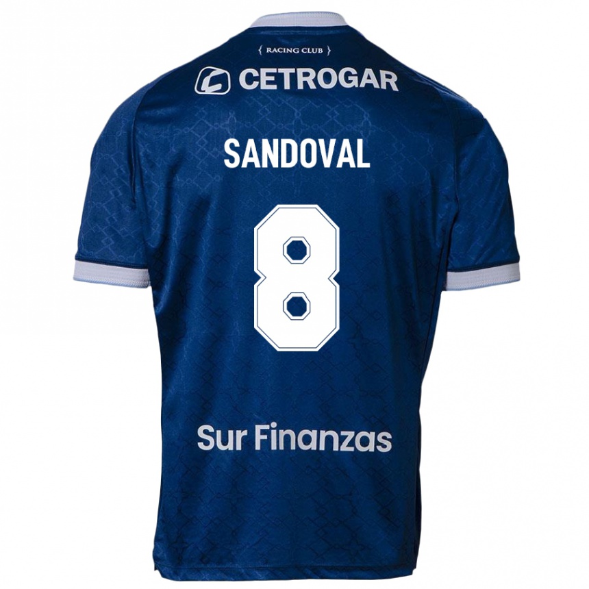 נשים כדורגל Micaela Sandoval #8 תכלת שמיים הרחק ג'רזי 2025/26