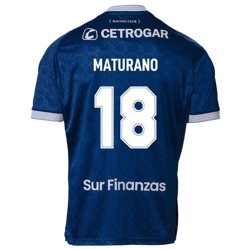 נשים כדורגל Agustina Maturano #18 תכלת שמיים הרחק ג'רזי 2025/26