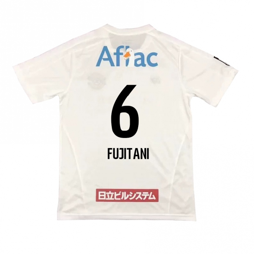נשים כדורגל Atsuto Fujitani #6 אפור בהיר בז' הרחק ג'רזי 2025/26