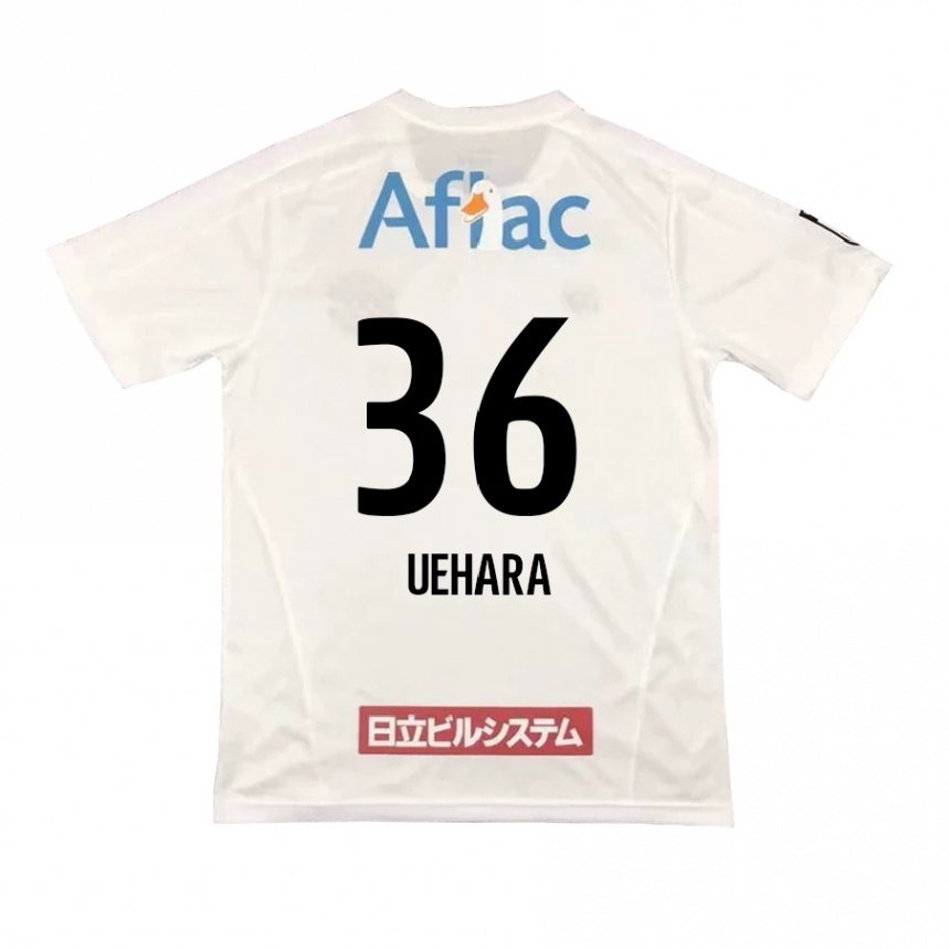 נשים כדורגל Reo Uehara #36 אפור בהיר בז' הרחק ג'רזי 2025/26