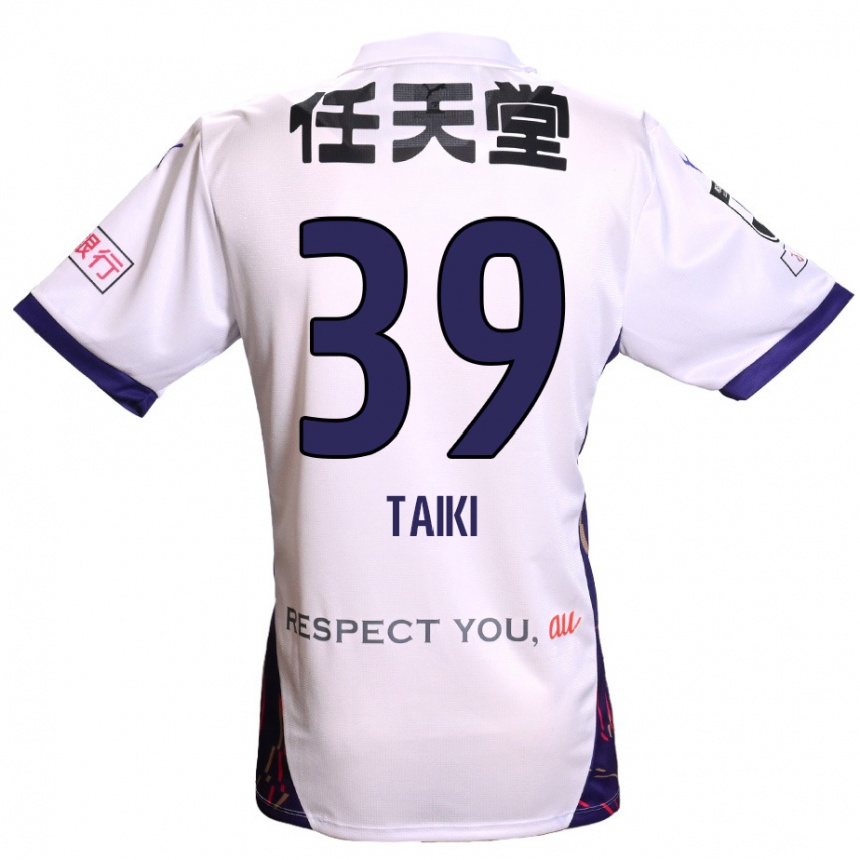 נשים כדורגל Taiki Hirato #39 סגול לבן שחור הרחק ג'רזי 2025/26