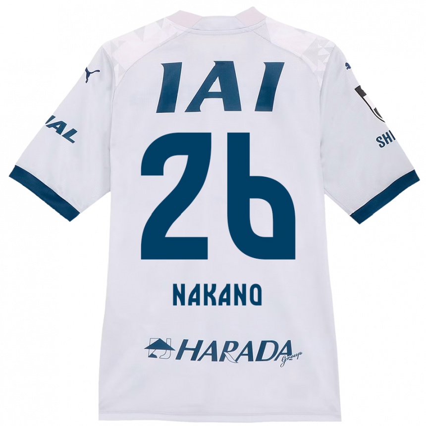 נשים כדורגל Takeru Nakano #26 כתום אדום הרחק ג'רזי 2025/26