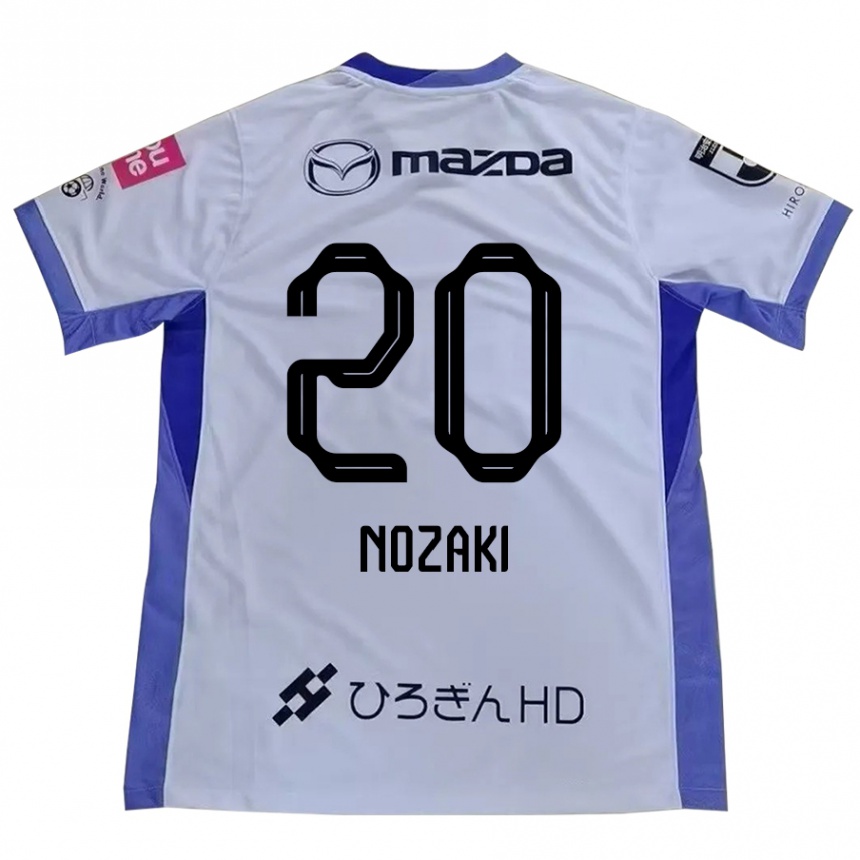 נשים כדורגל Kota Nozaki #20 סגול כתום הרחק ג'רזי 2025/26