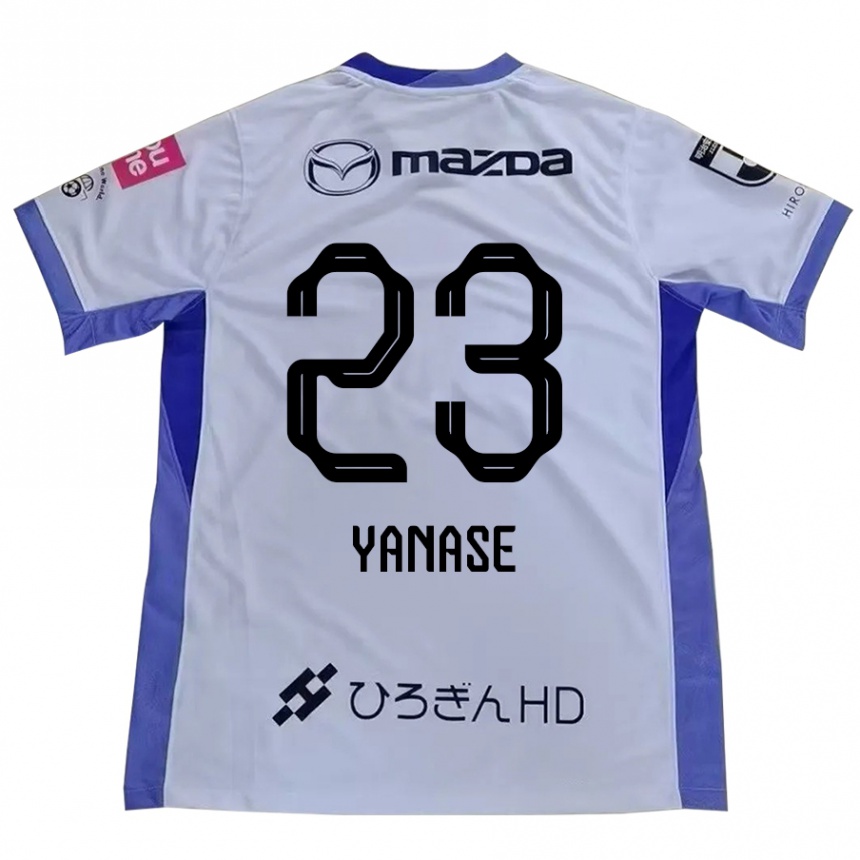 נשים כדורגל Funa Yanase #23 סגול כתום הרחק ג'רזי 2025/26