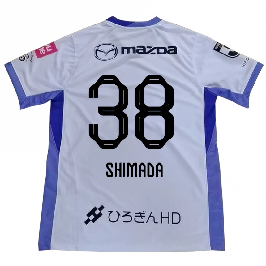 נשים כדורגל Hana Shimada #38 סגול כתום הרחק ג'רזי 2025/26