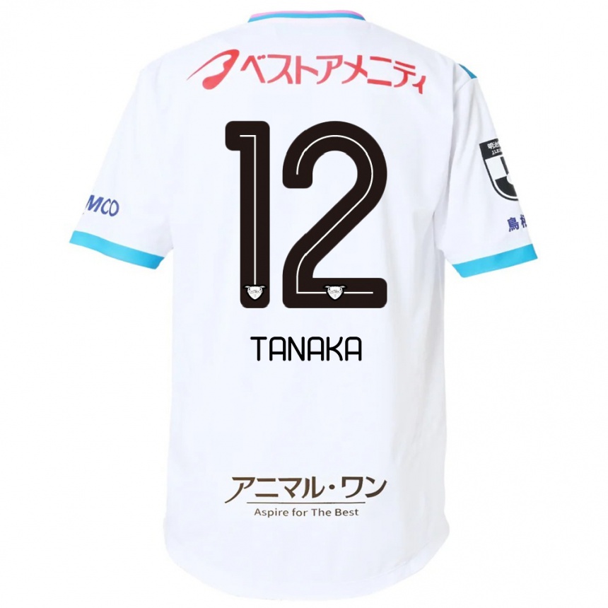 נשים כדורגל Kosei Tanaka #12 כחול ורוד הרחק ג'רזי 2025/26