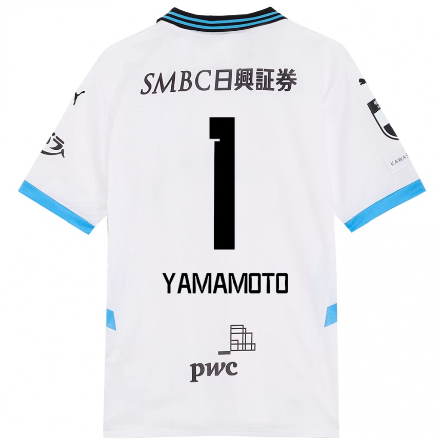 נשים כדורגל Kensho Yamamoto #1 תכלת שמיים שחור הרחק ג'רזי 2025/26