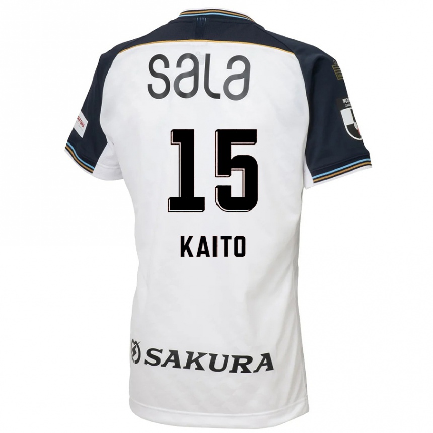 נשים כדורגל Kaito Suzuki #15 תכלת שמיים שחור הרחק ג'רזי 2025/26