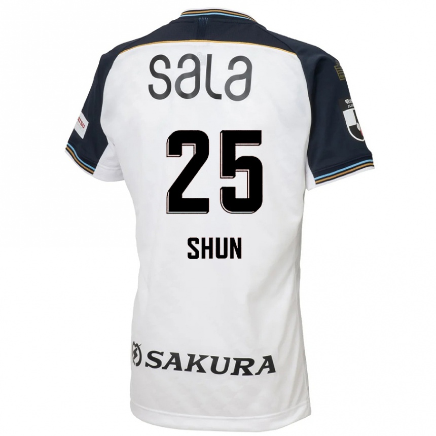 נשים כדורגל Shun Nakamura #25 תכלת שמיים שחור הרחק ג'רזי 2025/26