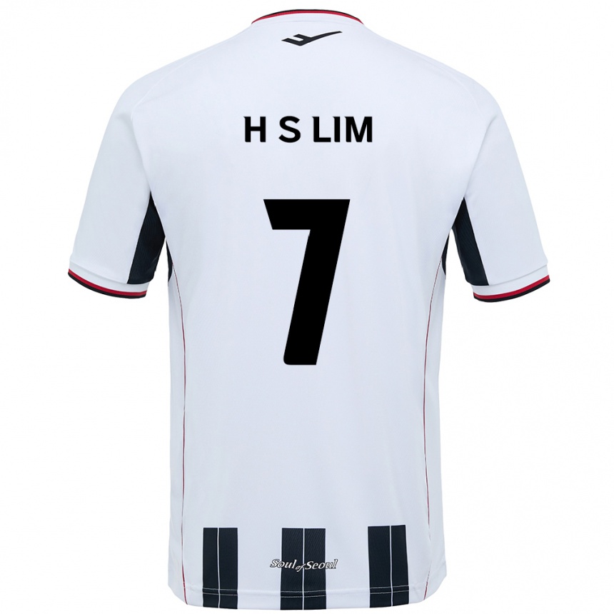 נשים כדורגל Sang-Hyub Lim #7 שחור אדום הרחק ג'רזי 2025/26