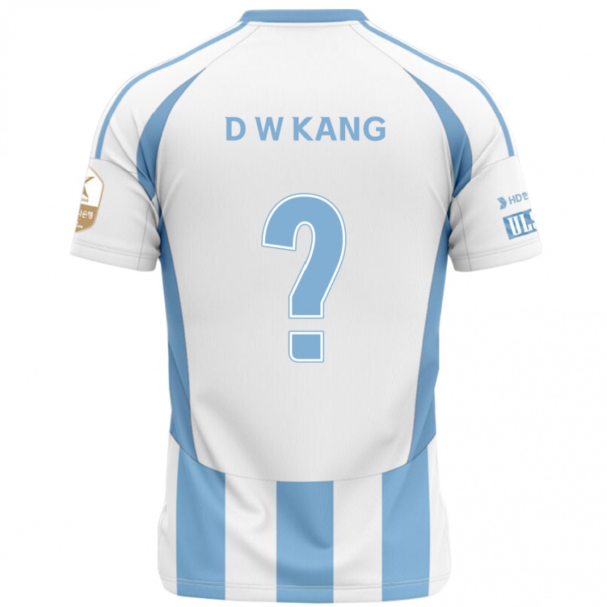 נשים כדורגל Dong-Woo Kang #0 כחול מלכותי צהוב הרחק ג'רזי 2025/26