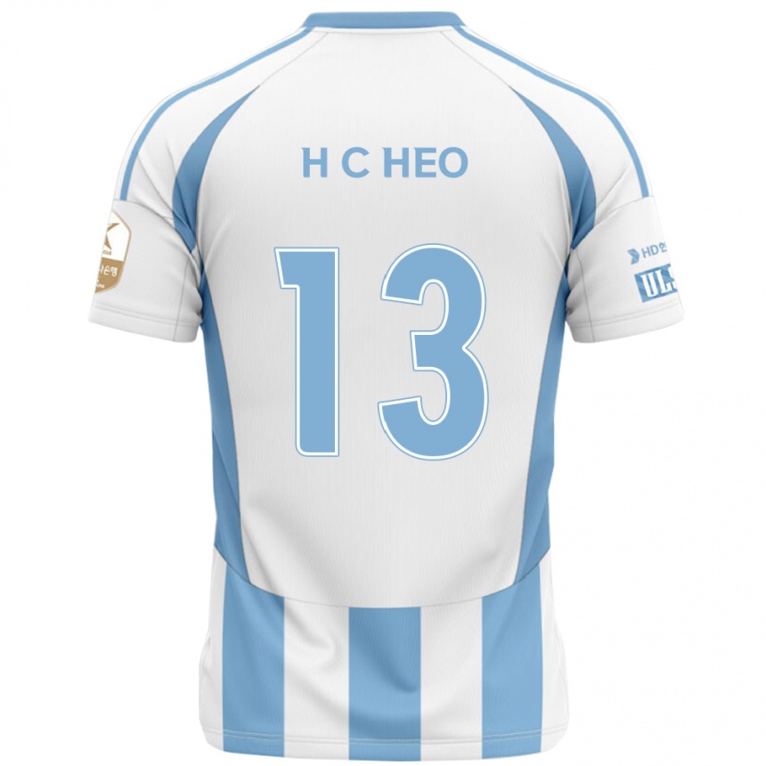 נשים כדורגל Chan-Hoe Heo #13 כחול מלכותי צהוב הרחק ג'רזי 2025/26