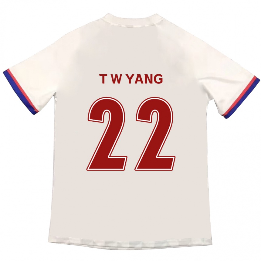נשים כדורגל Tae-Who Yang #22 כחול מלכותי אדום הרחק ג'רזי 2025/26