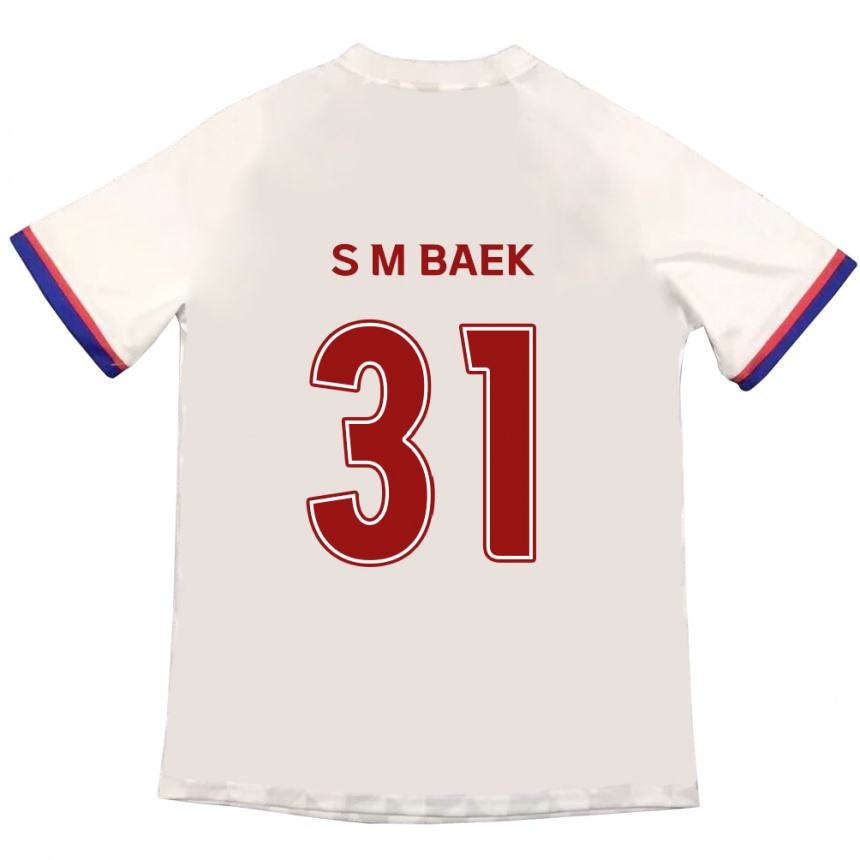 נשים כדורגל Seung-Min Baek #31 כחול מלכותי אדום הרחק ג'רזי 2025/26
