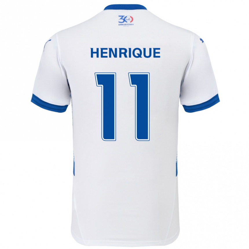 נשים כדורגל Paulo Henrique #11 כחול מלכותי לבן הרחק ג'רזי 2025/26