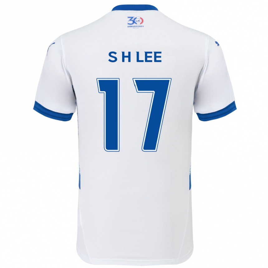 נשים כדורגל Hyun-Seo Lee #17 כחול מלכותי לבן הרחק ג'רזי 2025/26