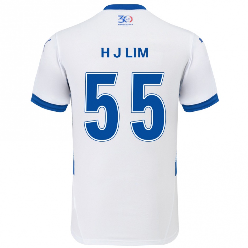 נשים כדורגל Ji-Hoon Lim #55 כחול מלכותי לבן הרחק ג'רזי 2025/26