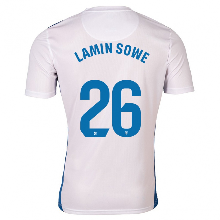 נשים כדורגל בה למין סווה #26 לבן כחול ג'רזי ביתית 2025/26