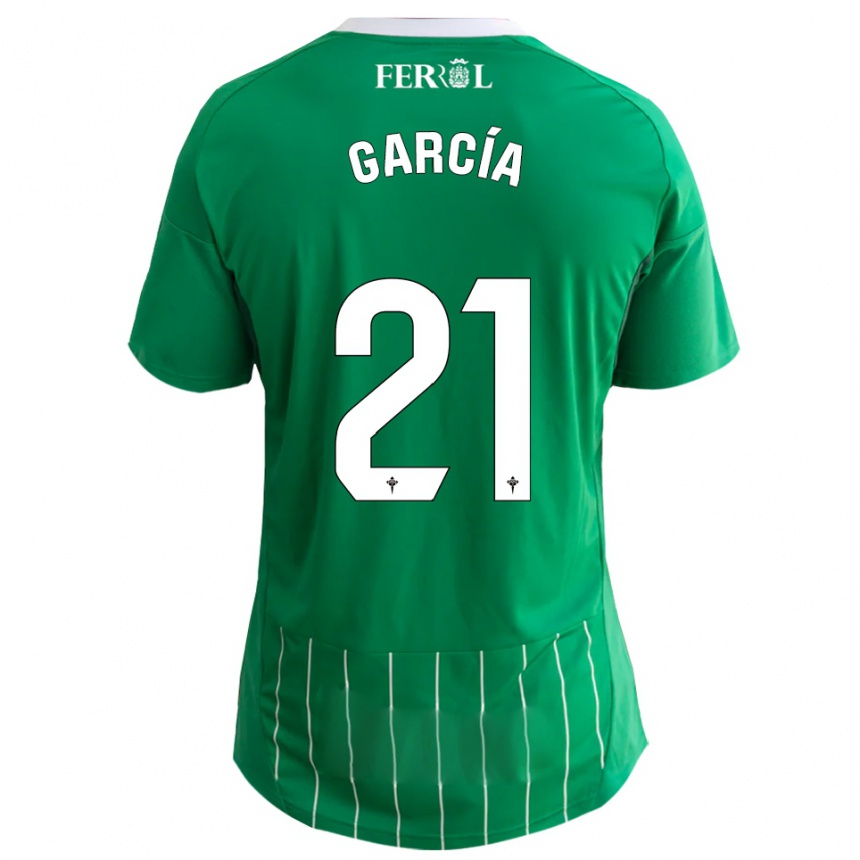 נשים כדורגל עזאל גרסיה לופס #21 ירוק לבן ג'רזי ביתית 2025/26