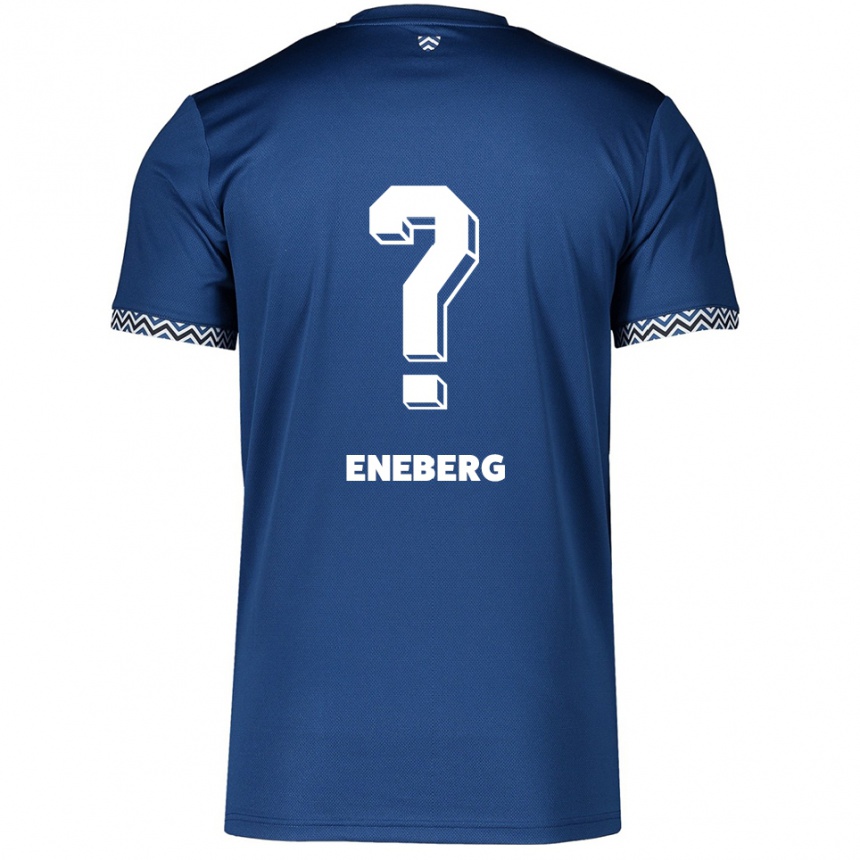 נשים כדורגל Milan Eneberg #0 כחול נייבי לבן ג'רזי ביתית 2025/26