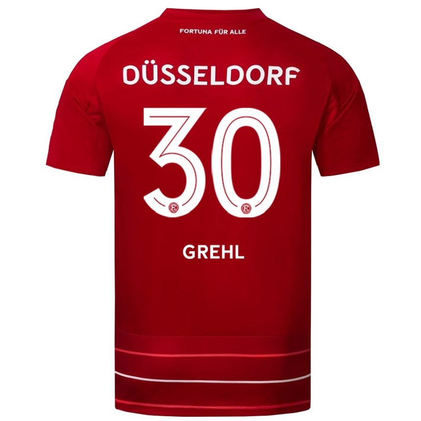 נשים כדורגל דומיניק מרקוס גרהל #30 אדום לבן ג'רזי ביתית 2025/26