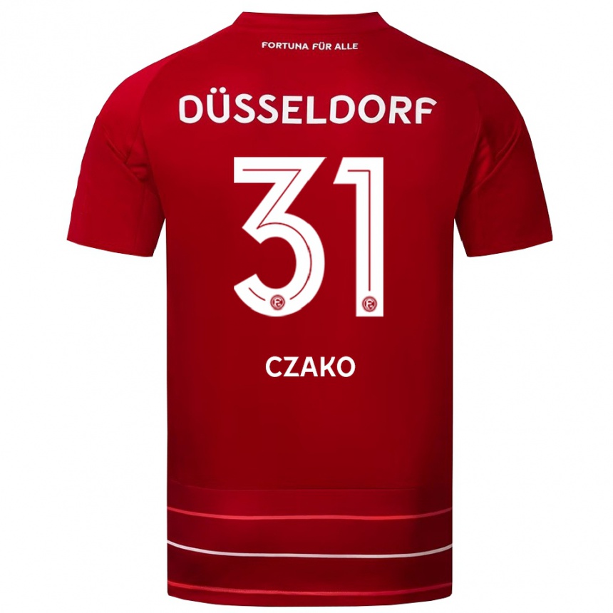 נשים כדורגל מילאן צ׳אקו #31 אדום לבן ג'רזי ביתית 2025/26