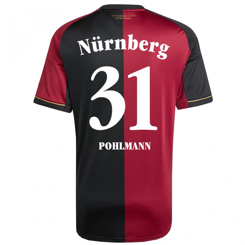 נשים כדורגל לנארט פולמן #31 בורדו שחור ג'רזי ביתית 2025/26