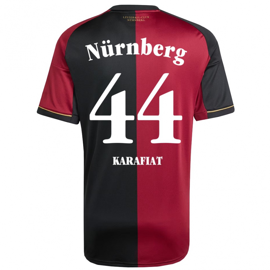 נשים כדורגל אונדז'יי קרפיאט #44 בורדו שחור ג'רזי ביתית 2025/26