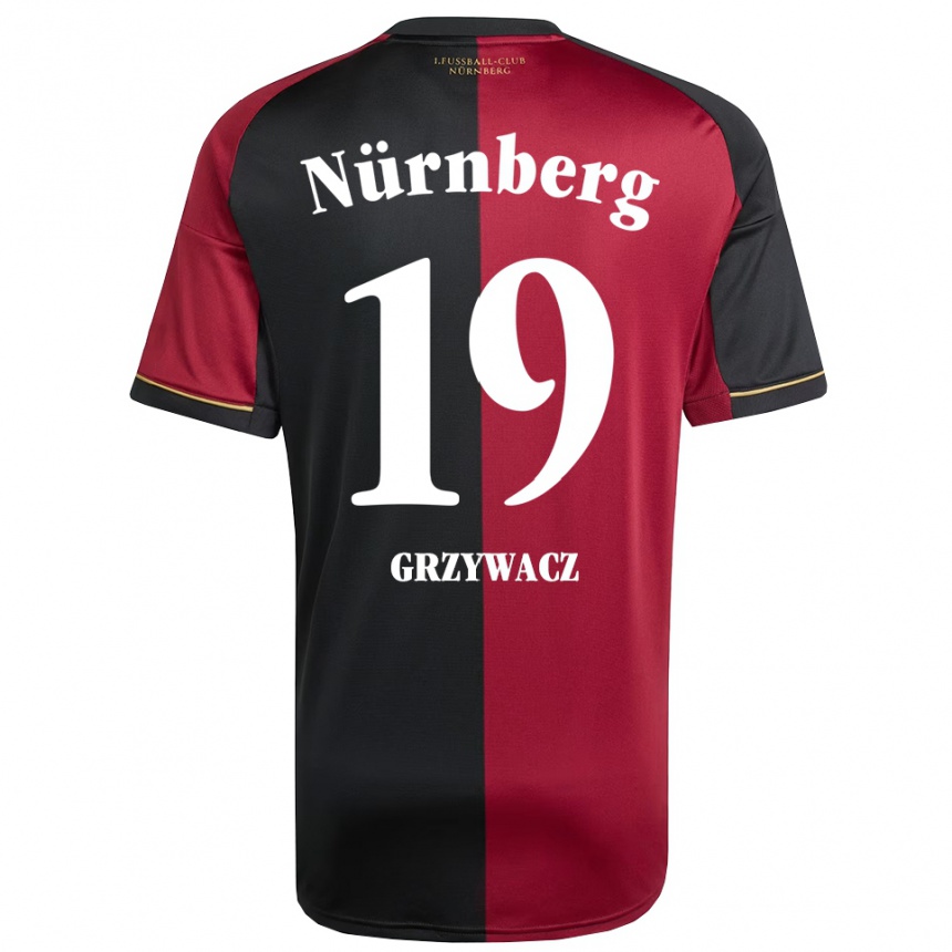 נשים כדורגל אריק ארטור גריזיבץ #19 בורדו שחור ג'רזי ביתית 2025/26