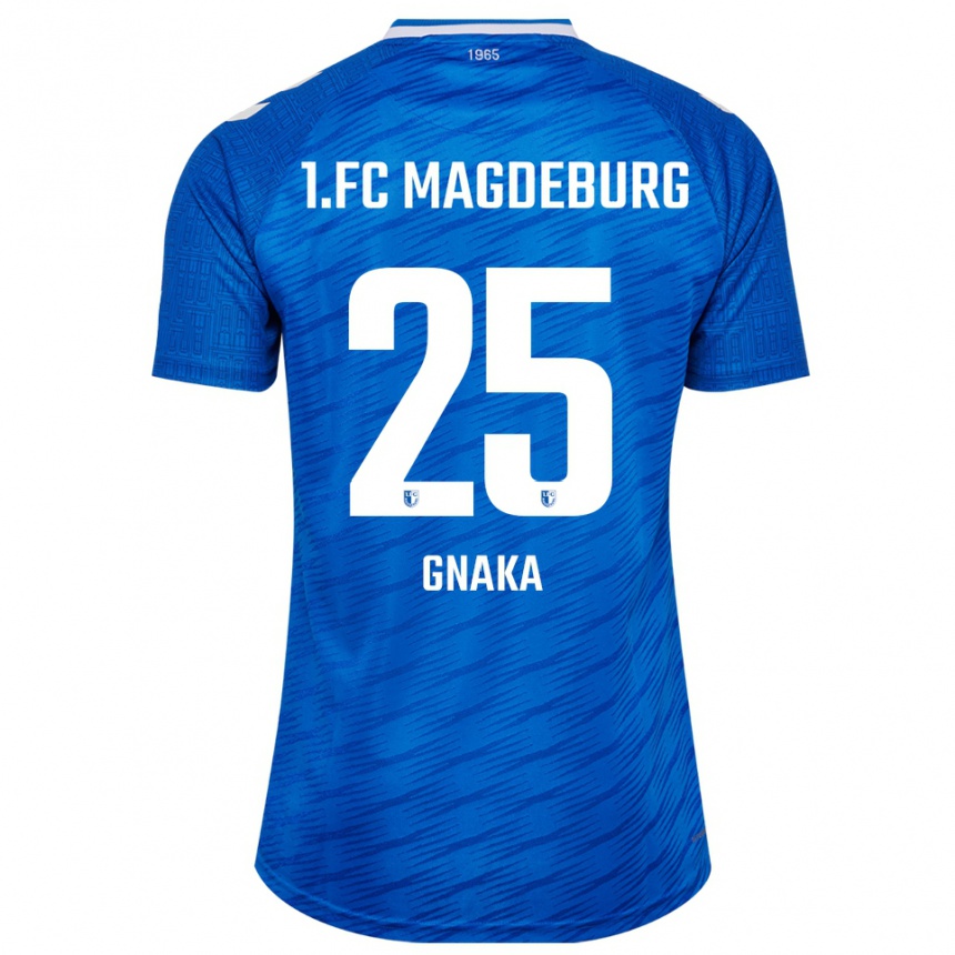 נשים כדורגל סילאס גנאקה #25 כחול לבן ג'רזי ביתית 2025/26