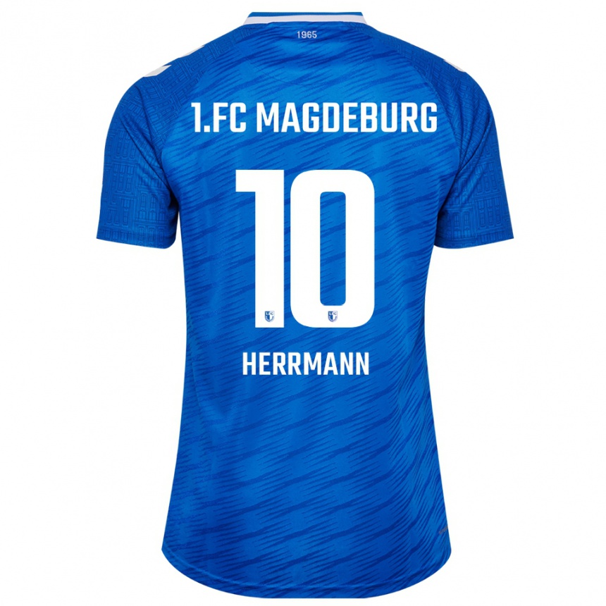 נשים כדורגל מילאנו הרמן #10 כחול לבן ג'רזי ביתית 2025/26