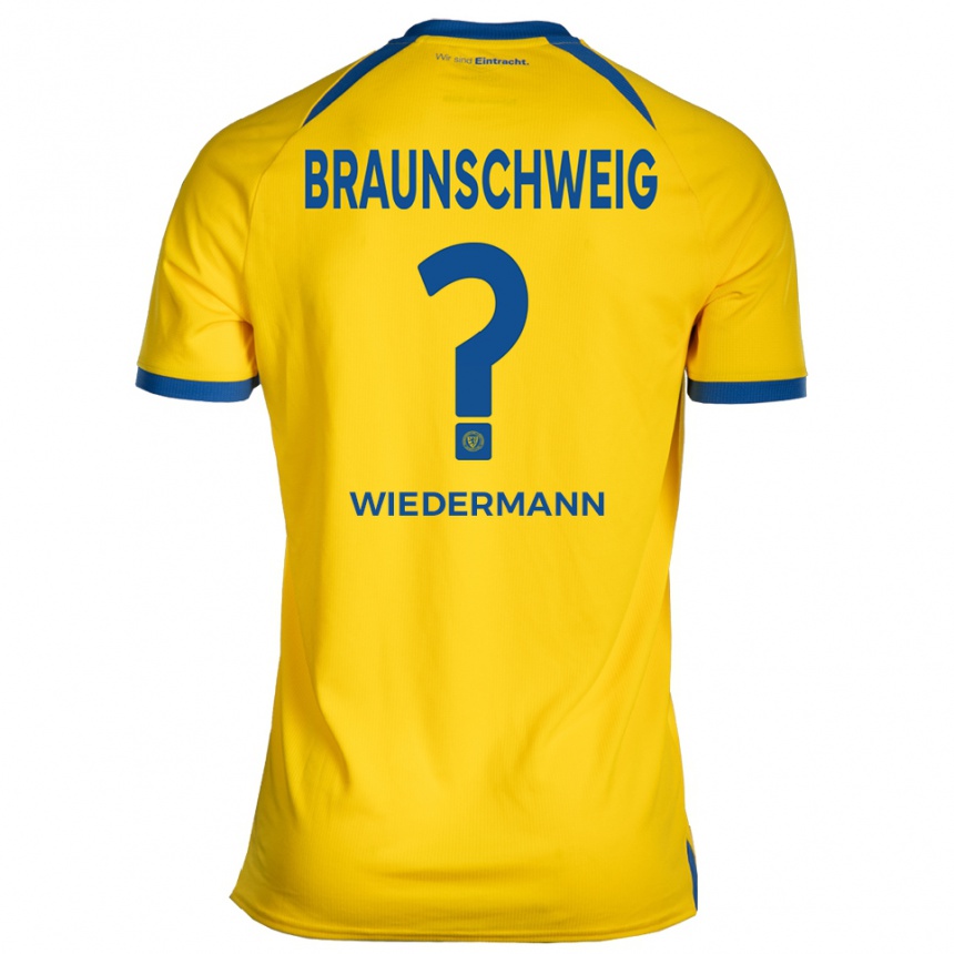 נשים כדורגל ויקטוריה וידרמן #0 צהוב כחול ג'רזי ביתית 2025/26