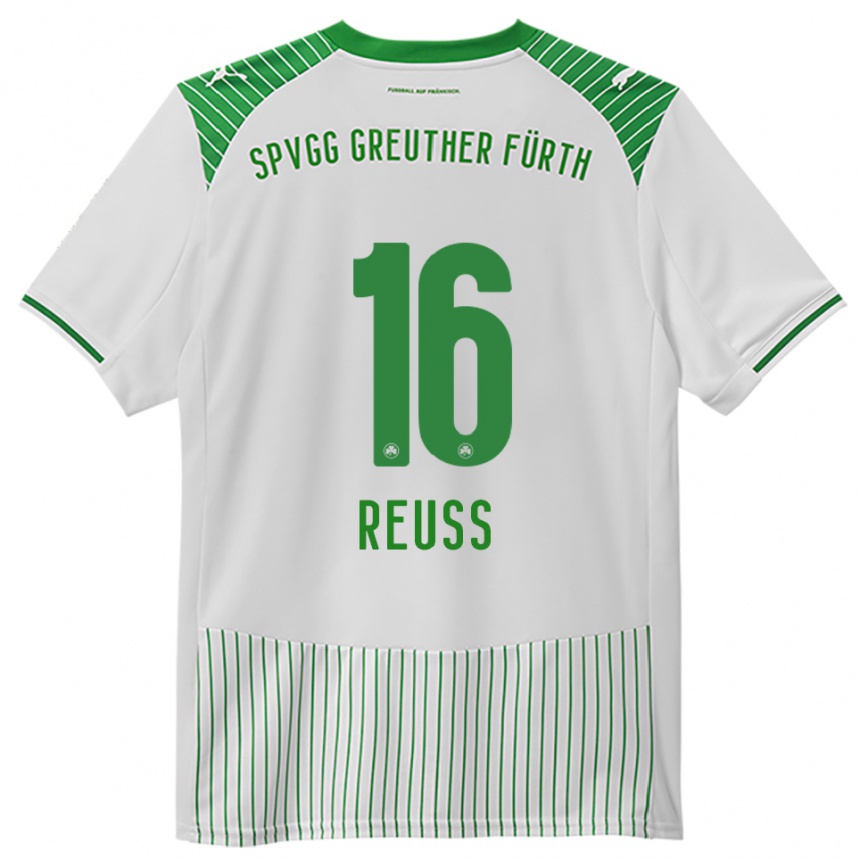 נשים כדורגל ג׳ונה רויס #16 לבן ירוק ג'רזי ביתית 2025/26