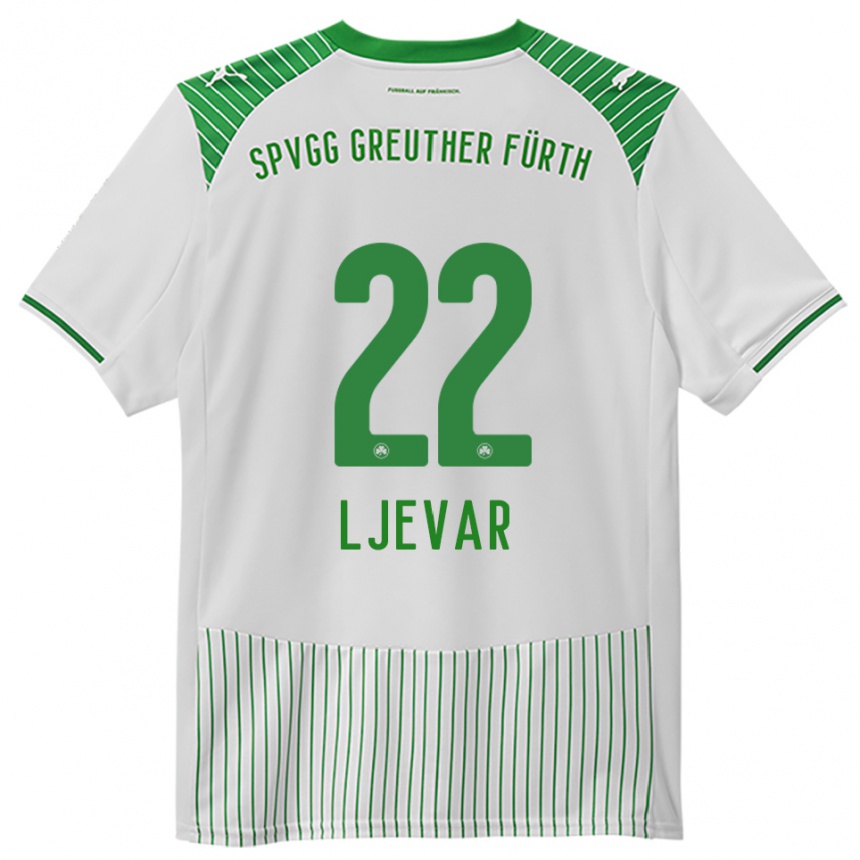 נשים כדורגל ניקו לייבר #22 לבן ירוק ג'רזי ביתית 2025/26