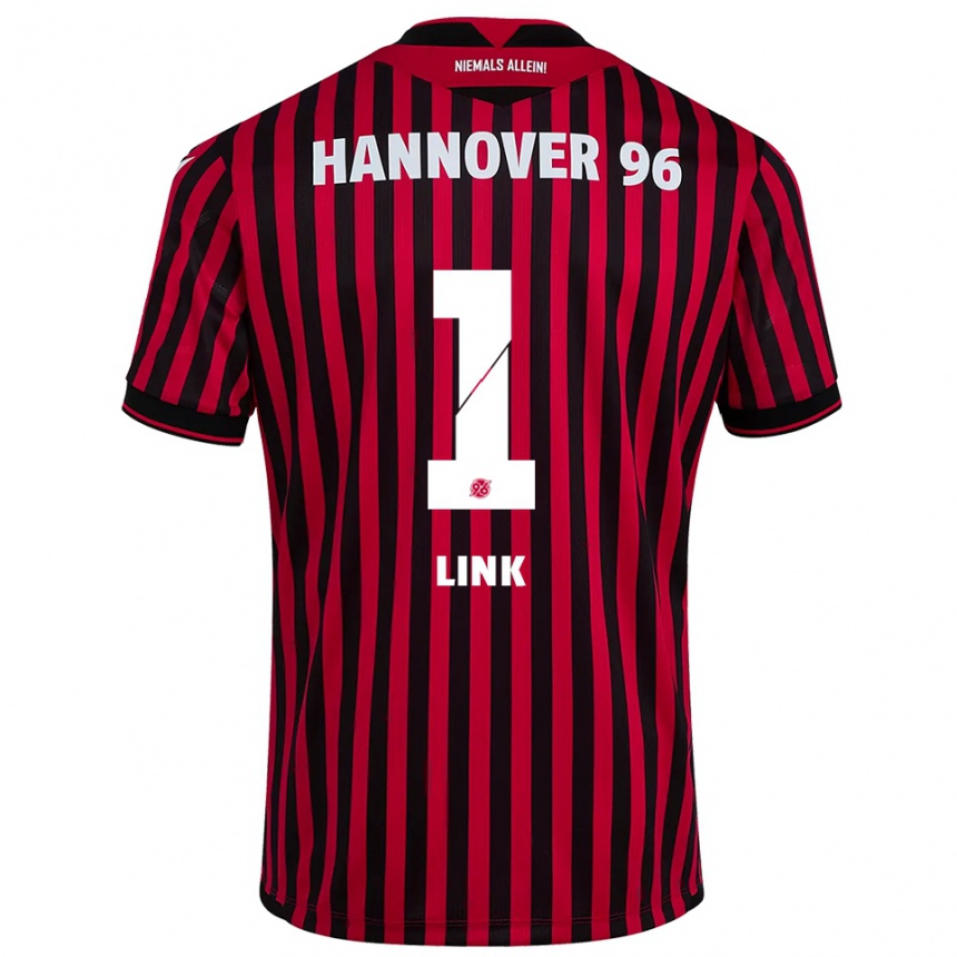 נשים כדורגל ג׳ניס לינק #1 אדום שחור ג'רזי ביתית 2025/26