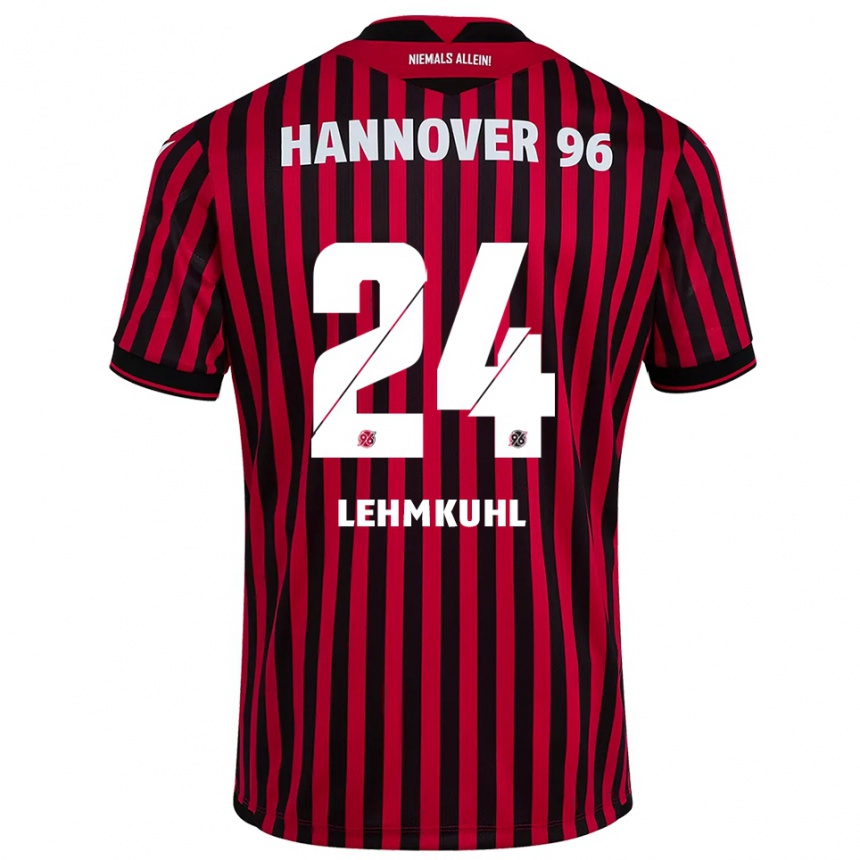 נשים כדורגל קאמילו למקול #24 אדום שחור ג'רזי ביתית 2025/26