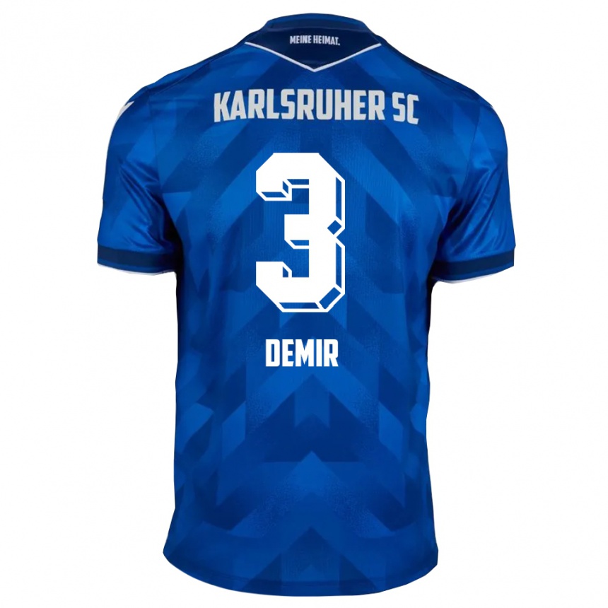 נשים כדורגל אראל דמיר #3 כחול לבן ג'רזי ביתית 2025/26